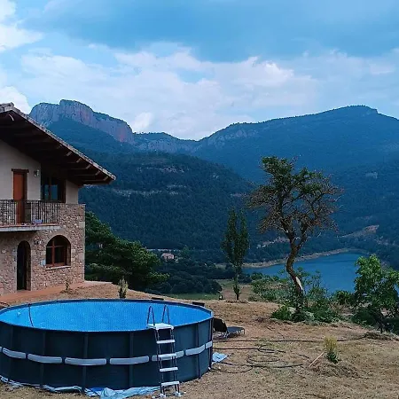 House With Pool And Panoramic Views To Llosa Del Cavall